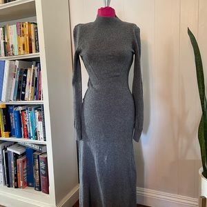 XS H&M gray sweater dress